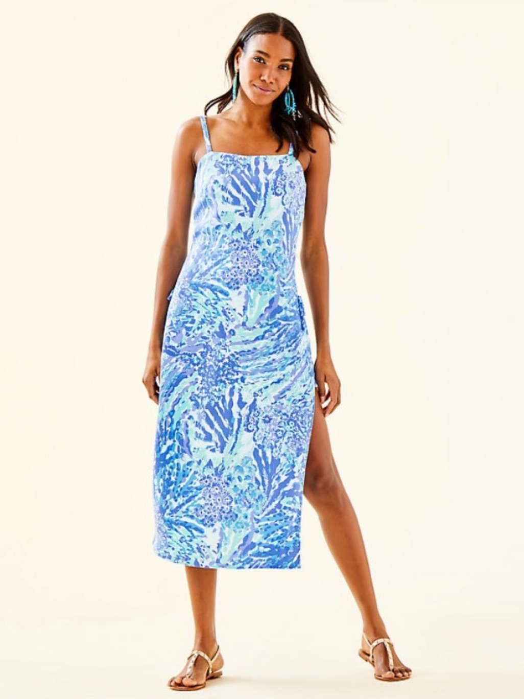 Lilly Pulitzer Laken Midi Romper
